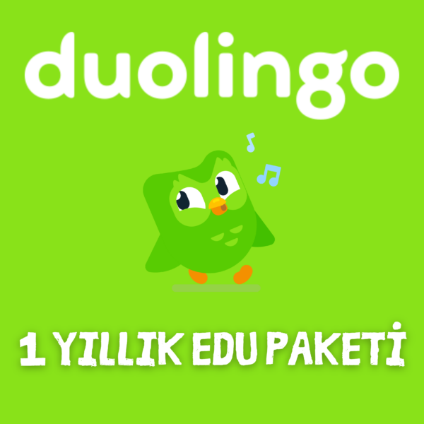 Duolingo 1 Yıllık Edu Paketi