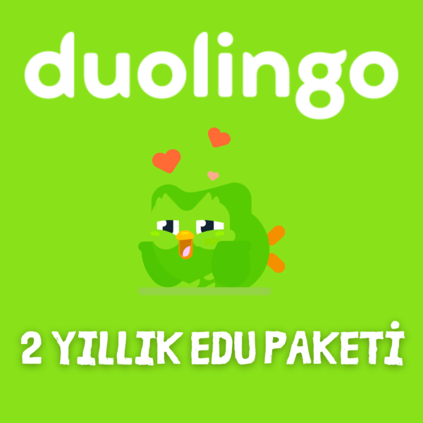 Duolingo 2 Yıllık Edu Paketi