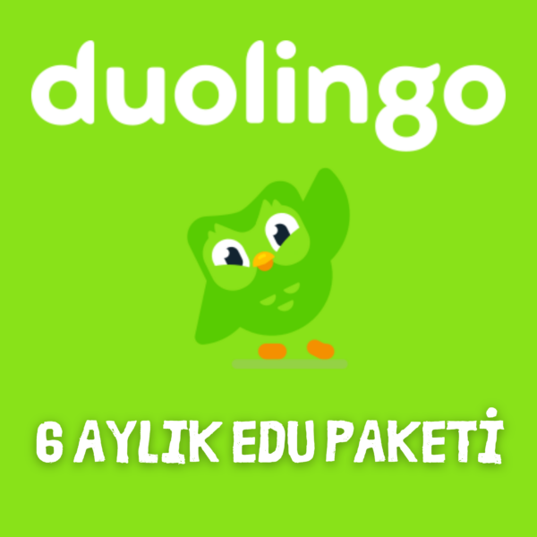 Duolingo 6 Aylık Edu Paketi